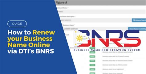 dti renewal online|dti bnrs online.